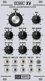 AJH Synth Sonic XV — 14 HP