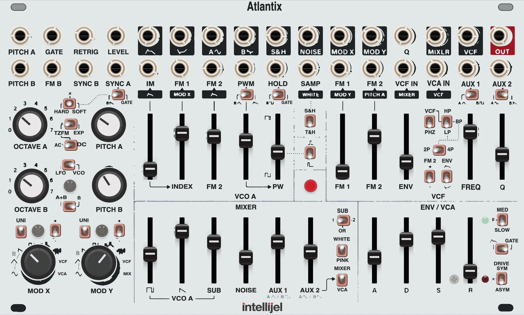 Intellijel Atlantix — 42 HP