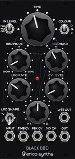 Erica Synths Black BBD — 12 HP