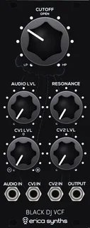 Erica Synths Black DJ VCF — 10 HP