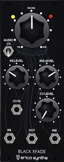 Erica Synths Black XFade — 10 HP