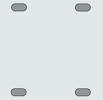 Intellijel 1U Blank Panel 8 HP — 8 HP