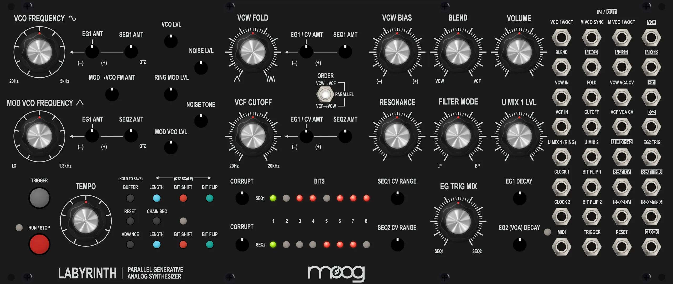 Moog Labyrinth — 60 HP