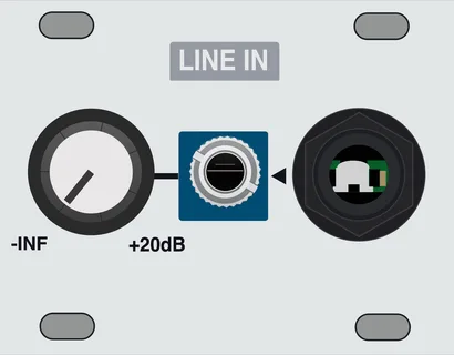 Intellijel Line In 1U — 10 HP