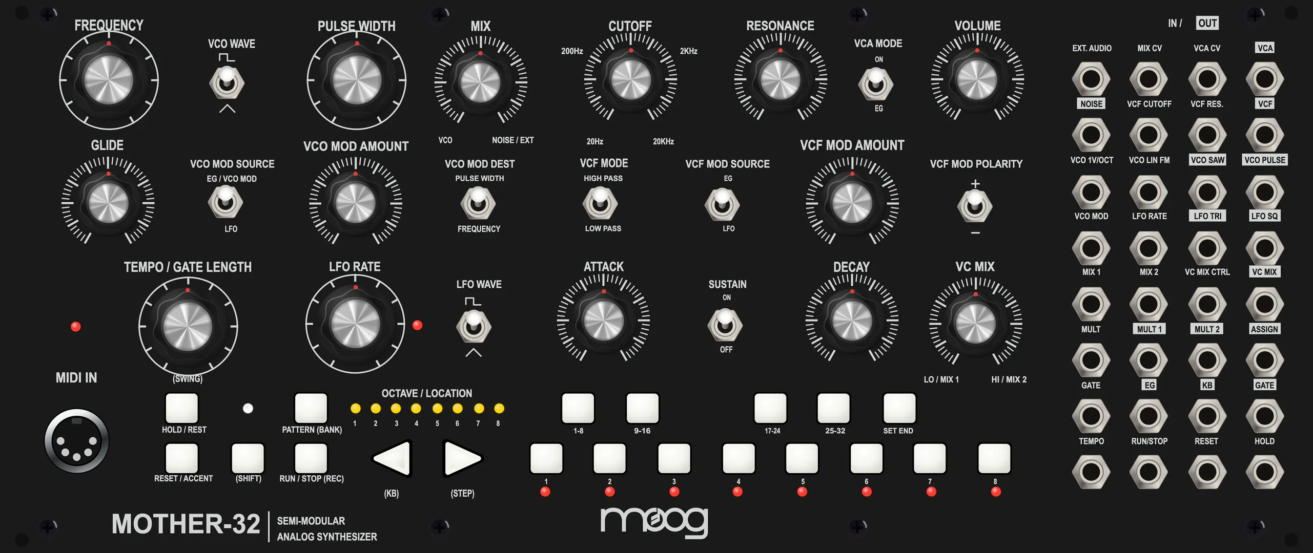 Moog Mother-32 — 60 HP