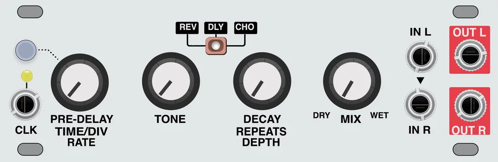 Intellijel Multi-FX 1U — 24 HP