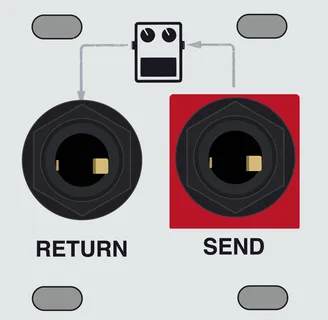 Intellijel Pedal I/O Jacks 1U — 8 HP