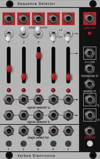 Verbos Electronics Sequence Selector — 16 HP