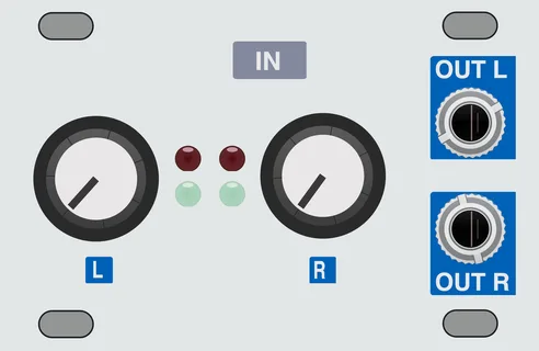 Intellijel Stereo Line In 1U — 12 HP