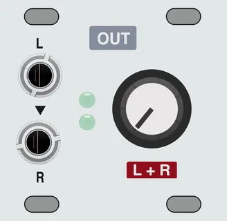 Intellijel Stereo Line Out 1U — 8 HP