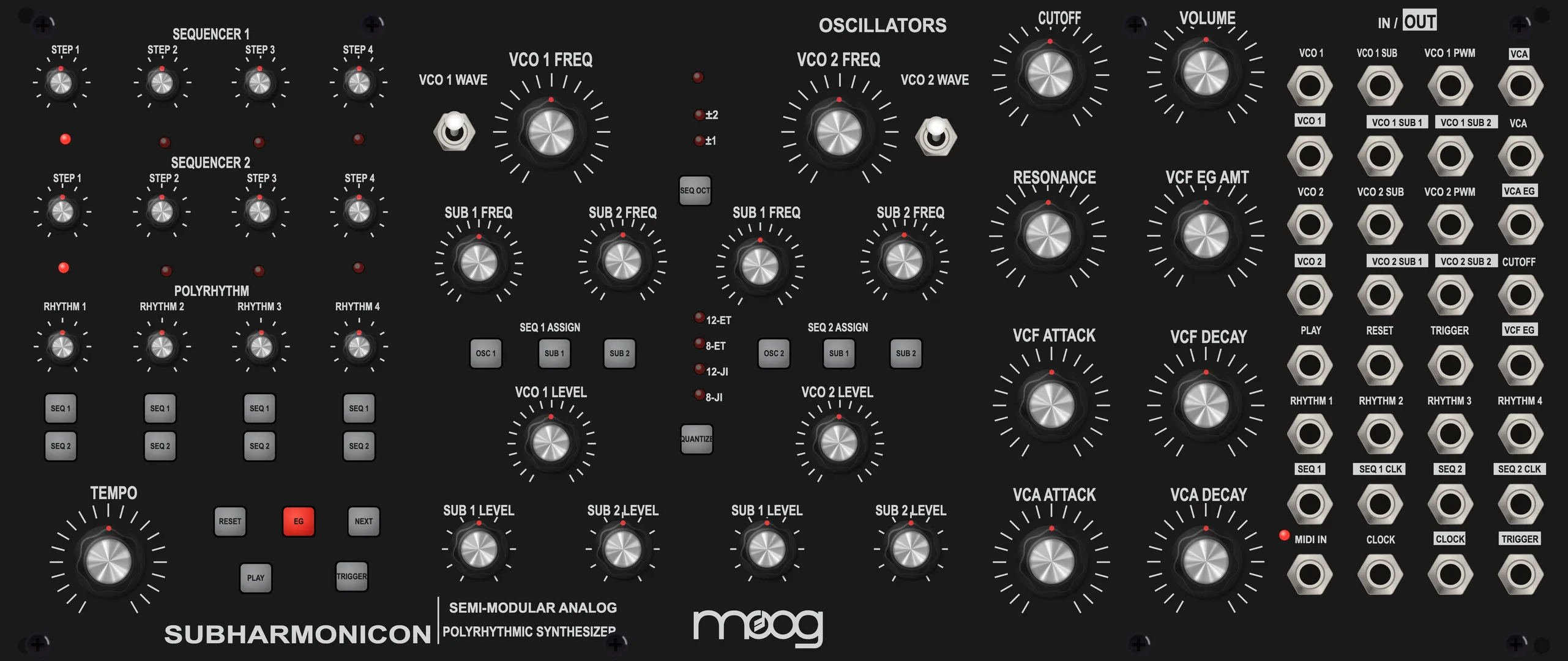 Moog Subharmonicon — 60 HP