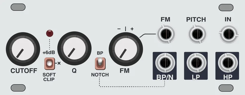 Intellijel SVF 1U — 20 HP