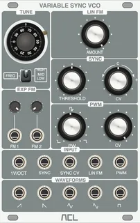 Audiophile Circuits League Variable Sync VCO — 16 HP