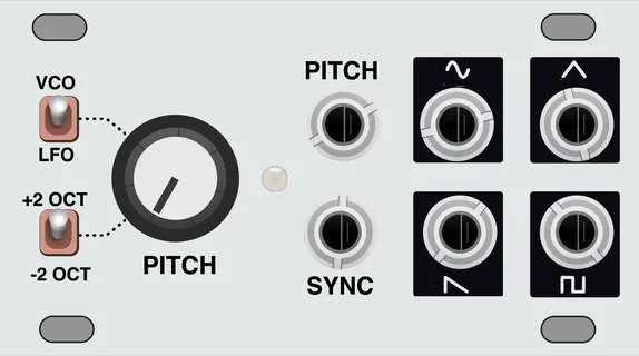 Intellijel VCO 1U — 14 HP